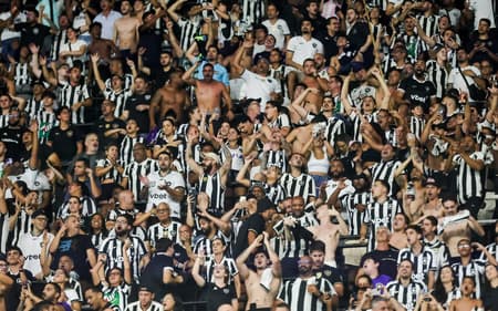 Torcida do Botafogo no Nilton Santos (Foto: Vítor Silva/Botafogo)