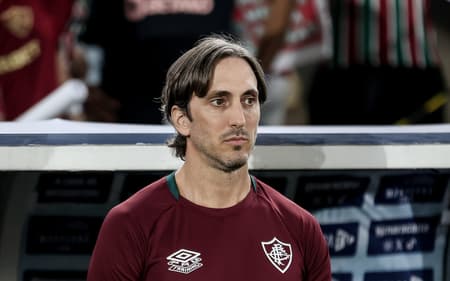 Zubeldía em Fluminense x São Paulo (Lucas Merçon/ Fluminense FC)