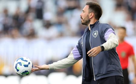 Davide Ancelotti é o técnico do Botafogo (Foto: Vítor Silva/Botafogo)