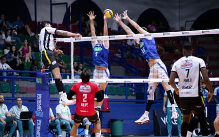 Sada Cruzeiro x Praia Clube Uberlândia (Foto: Agência i7/Sada Cruzeiro)