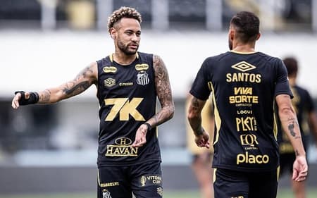 Santos vive expectativa pela renovação de Neymar. (Foto: Raul Baretta/ Santos FC)