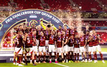 Flamengo conquistou o título da Challenger Cup (Foto: Adriano Fontes/Flamengo)