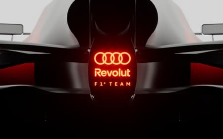 Nova marca da Audi na F1 (foto: Divulgação / Audi F1)