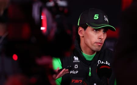 Gabriel Bortoleto no GP de Las Vegas de F1 (Foto: Peter Fox/Getty Images/AFP)