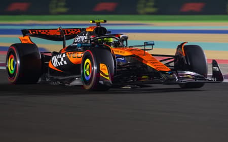 Lando Norris no GP do Catar de F1 (Foto: Andrej ISAKOVIC / AFP)