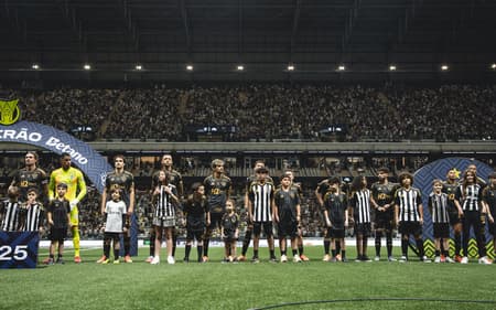 Atlético em partida na Arena MRV (Foto: Pedro Souza / Atlético)