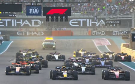 GP de Abu Dhabi de F1 (Foto: Reprodução / F1TV)