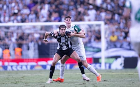 Partida entre Ceará e Palmeiras, pelo Brasileirão (Foto: Baggio Rodrigues/Agif/Gazeta Press)