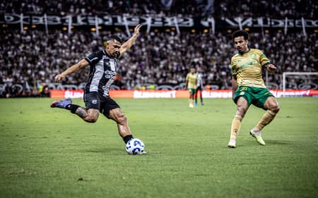 Ceará em partida contra o Palmeiras, pela Copa do Brasil de 2025 (Foto: Felipe Santos/Ceará SC)