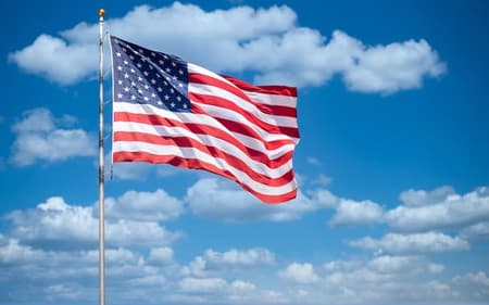 Bandeira EUA (Foto: Divulgação)