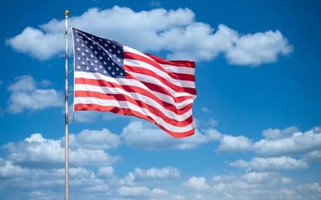 Bandeira EUA (Foto: Divulgação)