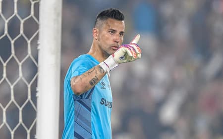 Fábio em Fluminense x Vasco