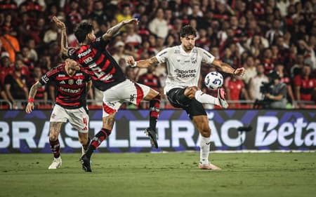 Partida entre Flamengo e Ceará, pelo Brasileirão (Foto: Thiego Mattos/Pera Photo Press/Gazeta Press)