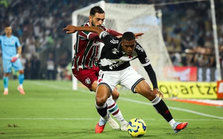 Rayan e Freytes em Vasco e Fluminense pela Copa do Brasil (Foto: Filipe Reveles/Photo Premium/Gazeta Press) Photo Premium/Photo Premium