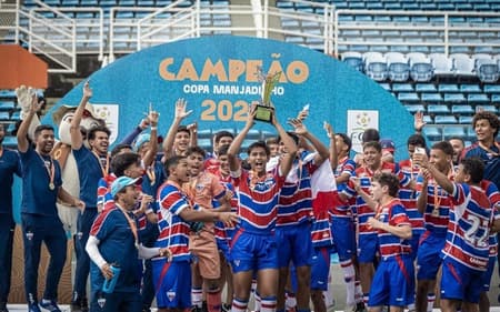 Fortaleza venceu 35 títulos na base em 2025 (Foto: Gabriel Borges/Fortaleza EC)