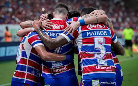 Partida entre Fortaleza e Corinthians, pelo Brasileirão (Foto: Mateus Lotif/Fortaleza EC)