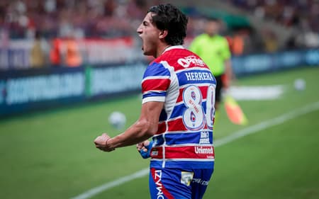 Partida entre Fortaleza e Corinthians, pelo Brasileirão (Foto: Mateus Lotif/Fortaleza EC)