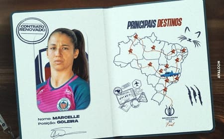 Marcelle renova com o Itabirito. (Foto: Leonardo Rodrigues / Itabirito FC)