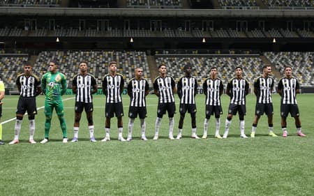 Jovens da base do Atlético (Foto: Daniela Veiga / Atlético)