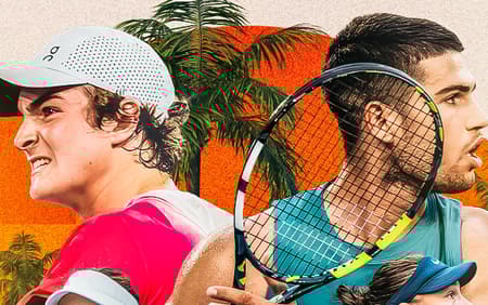 João Fonseca vai enfrentar Alcaraz em exibição em Miami, em dezembro (Divulgação)