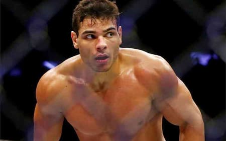 Paulo Borrachinha está fora do UFC 326 (Foto: AFP)