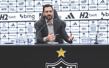 Pedro Daniel fala sobre conselho da massa (Foto: Pedro Souza / Atlético)
