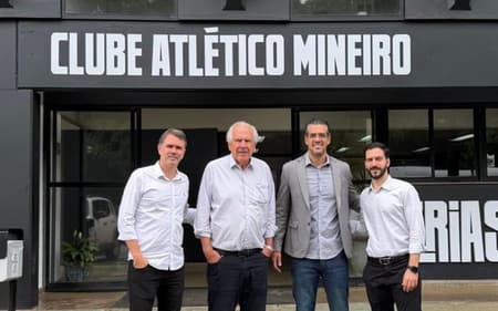 Reunião dirigentes Atlético (Foto: reprodução)