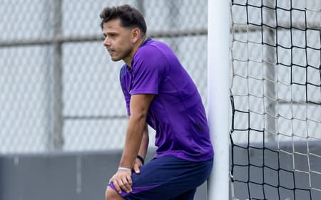 Romero treino Corinthians