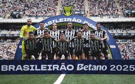 Time do Atlético (Foto: Pedro Souza / Atlético)