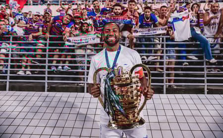 Tinga está de saída do Fortaleza (Foto: Mateus Lotif/Fortaleza EC)