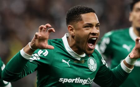 Vitor Roque, centroavante do Palmeiras Foto Cesar GrecoPalmeirasby Canon