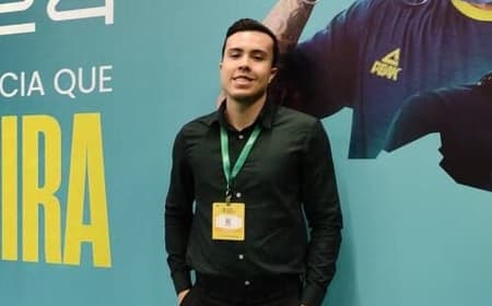 Luís Felipe Pereira, jornalista e consultor tático voltado ao futebol feminino. (Foto: Acervo pessoal)