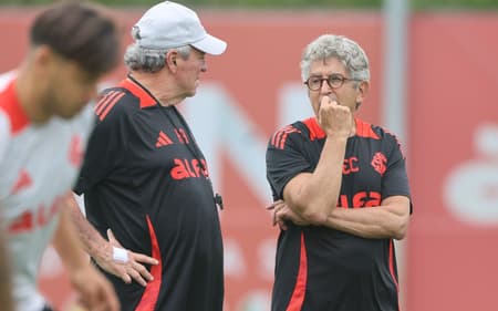 Abel Braga na volta ao Internacional conversa com Elio Carravetta