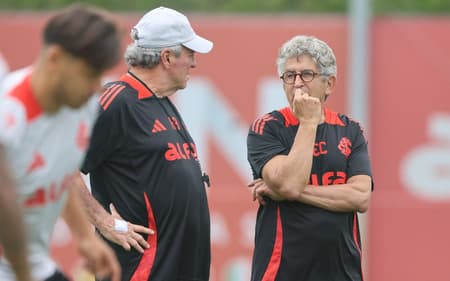 Abel Braga na volta ao Internacional conversa com Elio Carravetta