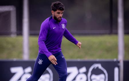 Yuri Alberto no treino do Timão (Foto: Rodrigo Coca/Agência Corinthians)