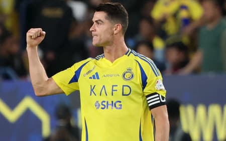 Cristiano Ronaldo em campo pelo Al-Nassr (Foto: Fayez Nureldine / AFP)