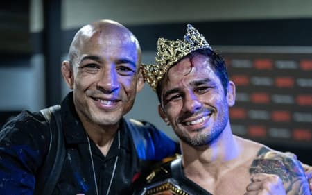 Aldo e Pantoja são amigos de longa data no UFC (Foto: Reprodução Twitter UFC)