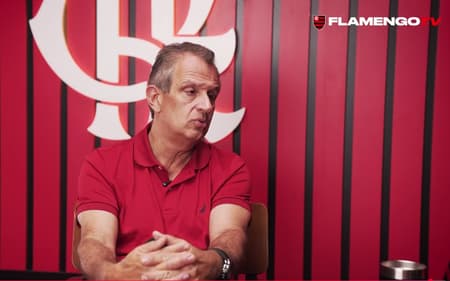 Luiz Eduardo Baptista (BAP) é o presidente do Flamengo (Foto: Reprodução/Flamengo TV)