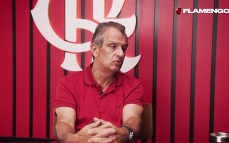 Luiz Eduardo Baptista (BAP) é o presidente do Flamengo (Foto: Reprodução/Flamengo TV)