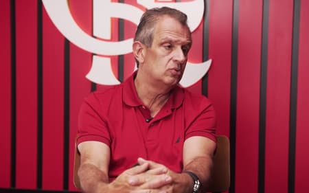 Luiz Eduardo Baptista (BAP) é o presidente do Flamengo (Foto: Reprodução/Flamengo TV)