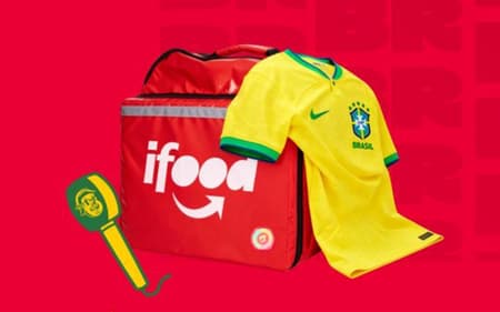 iFood é o novo patrocinador da Seleção Brasileira