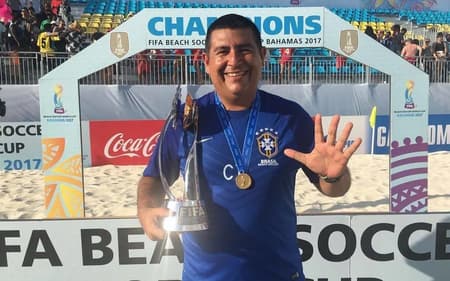 Chicão Castelo Branco está de volta à Seleção Brasileira de Beach Soccer (Foto: Divulgação/Fifa)