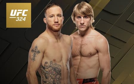 Dustin Gaethje e Paddy Pimblett se enfrentam no UFC 324 pelo cinturão interino