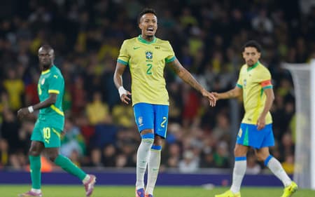 Éder Militão deve ter escalação confirmada na zaga da Seleção para Brasil x Tunísia