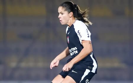 Erika não aprovou a postura do Corinthians no primeiro jogo da final contra o Palmeiras, pelo Paulistão Feminino. (Foto: Rodrigo Gazzanel / Agência Corinthians)