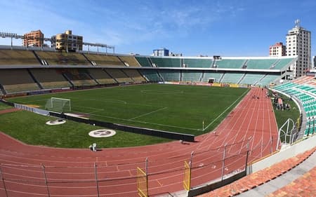 The Strongest, possível adversário do Botafogo, joga no Estádio Hernando Siles (Foto: Divulgação)
