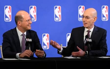 nba fiba adam silver Andreas Zagklis