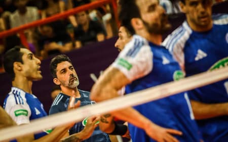 Cruzeiro na estreia do Mundial Masculino de Vôlei (Divulgação)