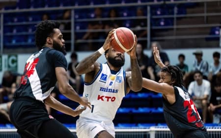 Vasco não segurou o Minas no NBB (Foto: Hegard Moraes/MTC)