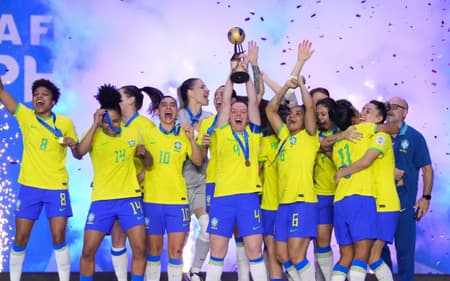 Seleção brasileira conquista a Copa do Mundo Feminina de Futsal (Divulgação)